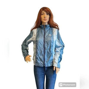 Blue bill Rogers women's windbreaker size S